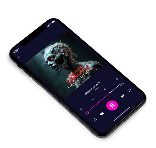 3D view of Premade Electronica & Ambient Album Cover - Shark #17374 | AlbumArtZone*