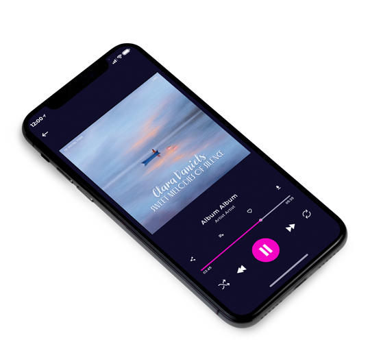 3D view of Premade Indie & Folk Music Album Cover - Regent Gray #17404 | AlbumArtZone*