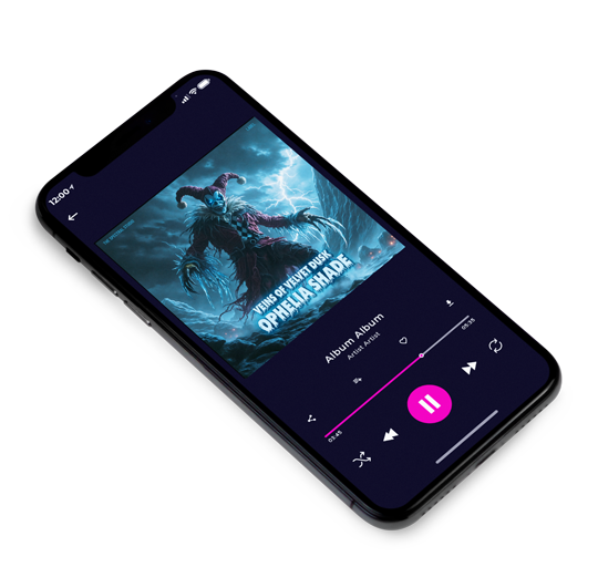 3D view of Premade Electronica & Ambient Album Cover - Pickled Bluewood #17414 | AlbumArtZone*