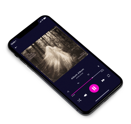 3D view of Premade Rock,Punk & Alternative Album Cover - Birch #17448 | AlbumArtZone*