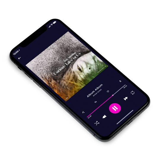 3D view of Premade Indie & Folk Music Album Cover - Mondo #17593 | AlbumArtZone*