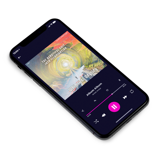 3D view of Premade Electronica & Ambient Album Cover - Sandrift #17617 | AlbumArtZone*