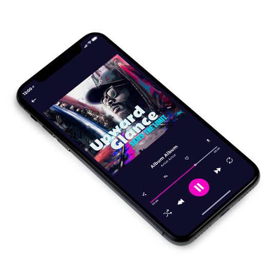 3D view of Premade Pop Album Cover - Cold Turkey #17622 | AlbumArtZone*