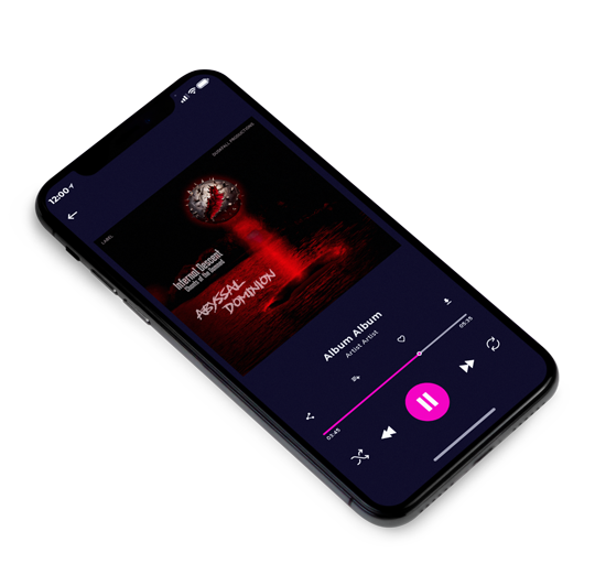 3D view of Premade Electronica & Ambient Album Cover - Asphalt #17658 | AlbumArtZone*