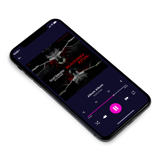 3D view of Premade Contemporary Music Album Cover - Cod Gray #17659 | AlbumArtZone*