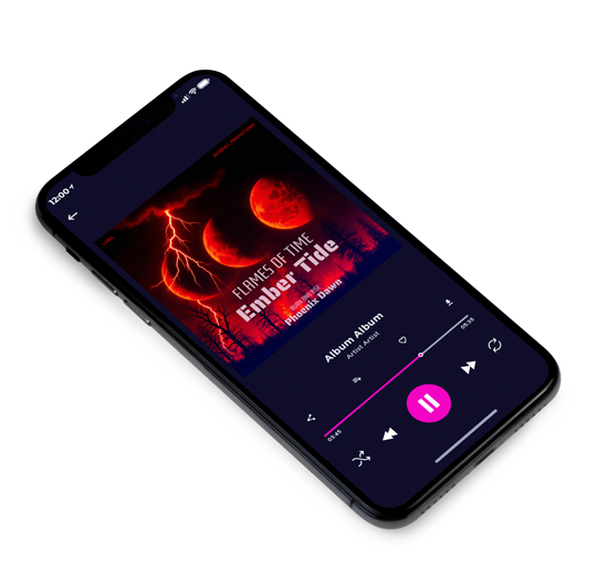 3D view of Premade Electronica & Ambient Album Cover - Mojo #17685 | AlbumArtZone*