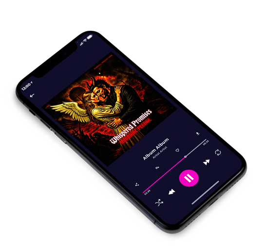 3D view of Premade Heavy Metal & Gothic Metal Album Cover - Crowshead #17785 | AlbumArtZone*