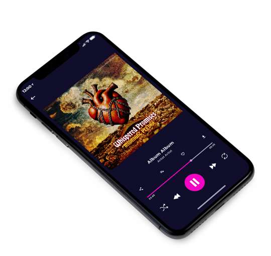 3D view of Premade Pop Album Cover - Cedar #17786 | AlbumArtZone*