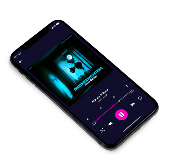 3D view of Premade Pop Album Cover - Black Bean #17906 | AlbumArtZone*