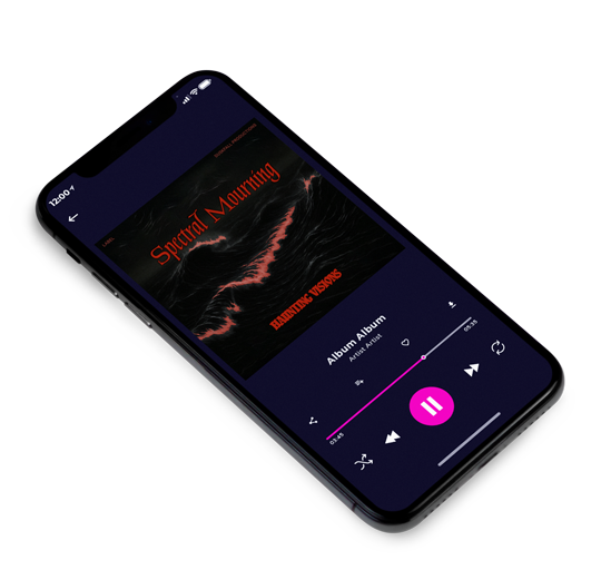 3D view of Premade Electronica & Ambient Album Cover - Rangoon Green #17935 | AlbumArtZone*