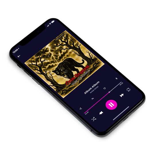 3D view of Premade Heavy Metal & Gothic Metal Album Cover - Twine #17968 | AlbumArtZone*