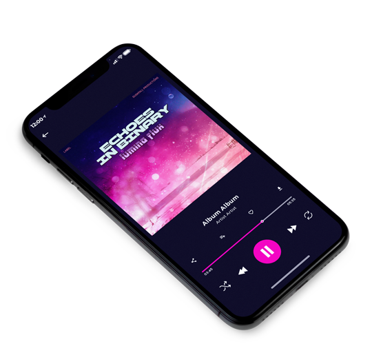 3D view of Premade Electronica & Ambient Album Cover - Hopbush #18027 | AlbumArtZone*