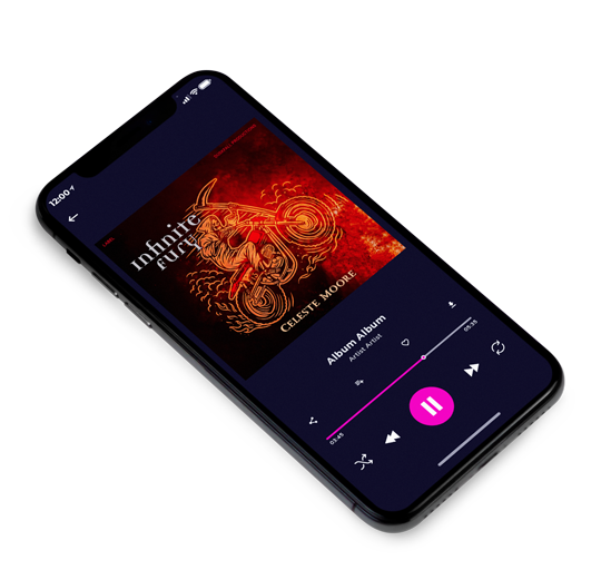 3D view of Premade Heavy Metal & Gothic Metal Album Cover - Tuscany #18100 | AlbumArtZone*
