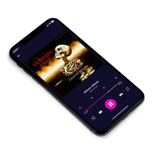 3D view of Premade Heavy Metal & Gothic Metal Album Cover - Tumbleweed #18111 | AlbumArtZone*