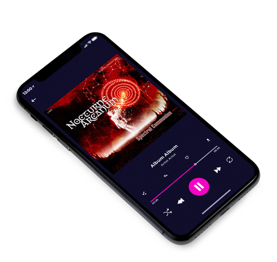 3D view of Premade Electronica & Ambient Album Cover - My Pink #18180 | AlbumArtZone*