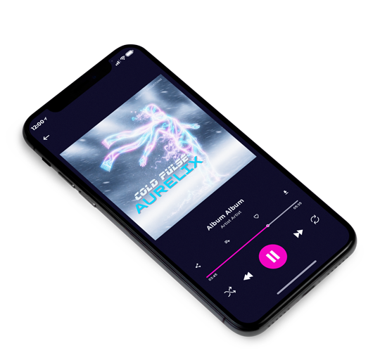 3D view of Premade Dance & House Album Cover - Heather #18194 | AlbumArtZone*