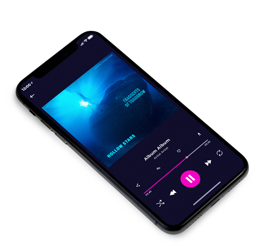 3D view of Premade Pop Album Cover - Blue Whale #18214 | AlbumArtZone*