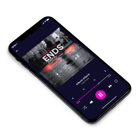 3D view of Premade Electronica & Ambient Album Cover - Mine Shaft #18248 | AlbumArtZone*