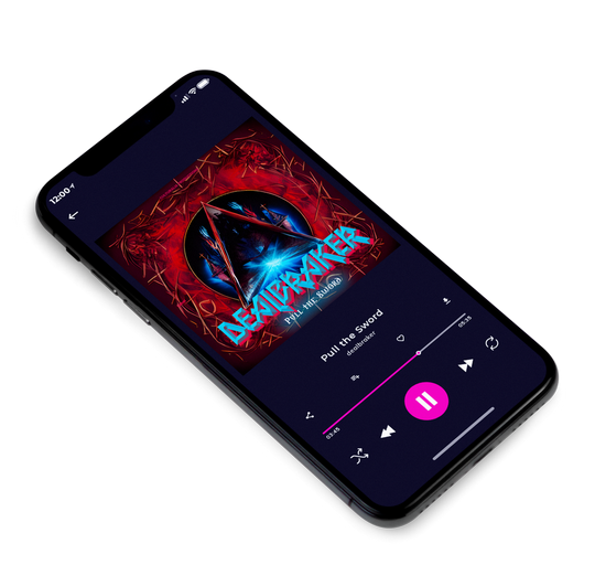 3D view of Premade Heavy Metal & Gothic Metal Album Cover - Tamarind #20454 | AlbumArtZone*