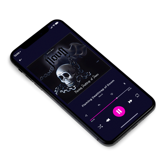 3D view of Premade Heavy Metal & Gothic Metal Album Cover - Woodsmoke #20544 | AlbumArtZone*