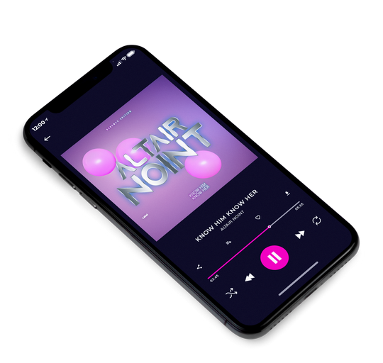 3D view of Premade Dance & House Album Cover - Trendy Pink #20700 | AlbumArtZone*