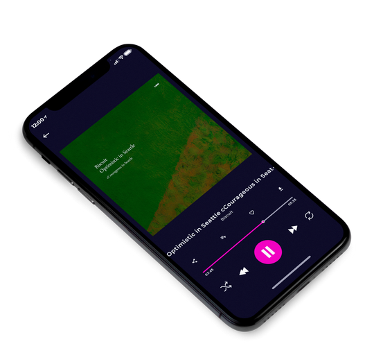 3D view of Premade Contemporary Music Album Cover - Deep Forest Green #20823 | AlbumArtZone*