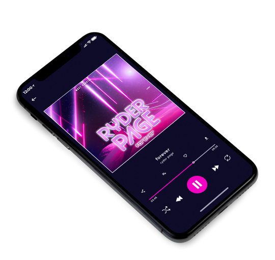 3D view of Premade Hip-hop, Rap & Trap Album Cover - Vivid Violet #21051 | AlbumArtZone*