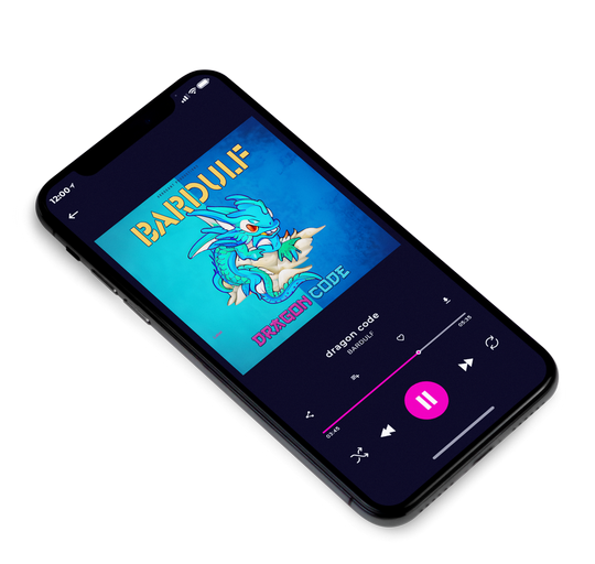 3D view of Premade Pop Album Cover - Blue Chill #21141 | AlbumArtZone*