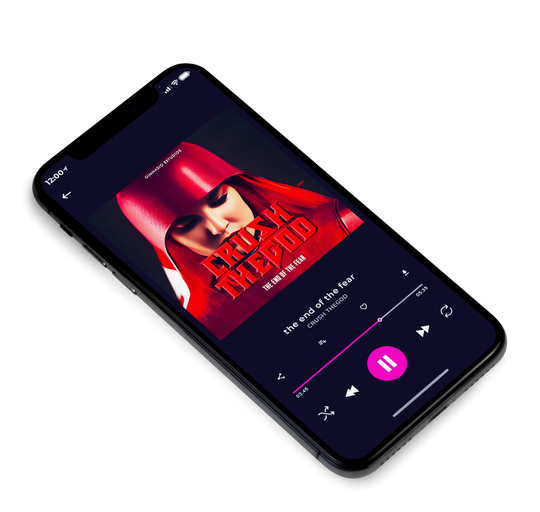 3D view of Premade Heavy Metal & Gothic Metal Album Cover - Cinnabar #21192 | AlbumArtZone*