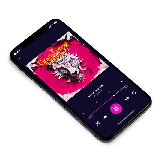 3D view of Premade Rock,Punk & Alternative Album Cover - Cardinal #21364 | AlbumArtZone*