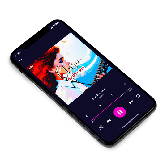 3D view of Premade Pop Album Cover - Mystic #21367 | AlbumArtZone*