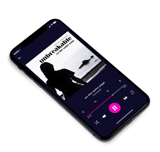 3D view of Premade Podcast Album Cover - Quill Gray #21457 | AlbumArtZone*