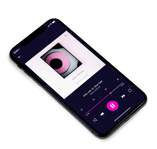 3D view of Premade Contemporary Music Album Cover - Thunder #21489 | AlbumArtZone*