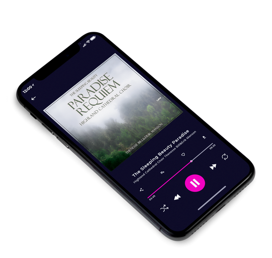 3D view of Premade Country & Acoustic Album Cover - Cloud #21592 | AlbumArtZone*
