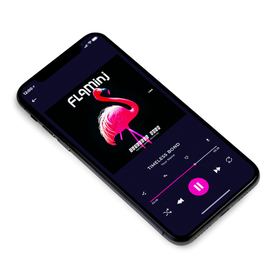 3D view of Premade Pop Album Cover - French Rose #21657 | AlbumArtZone*