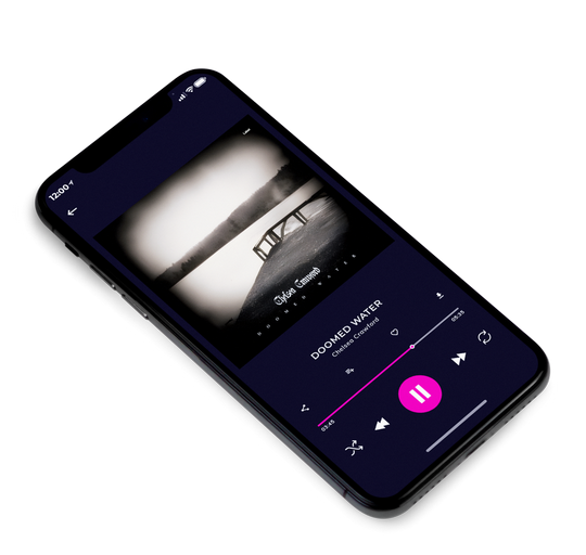 3D view of Premade Heavy Metal & Gothic Metal Album Cover - Satin Linen #22105 | AlbumArtZone*