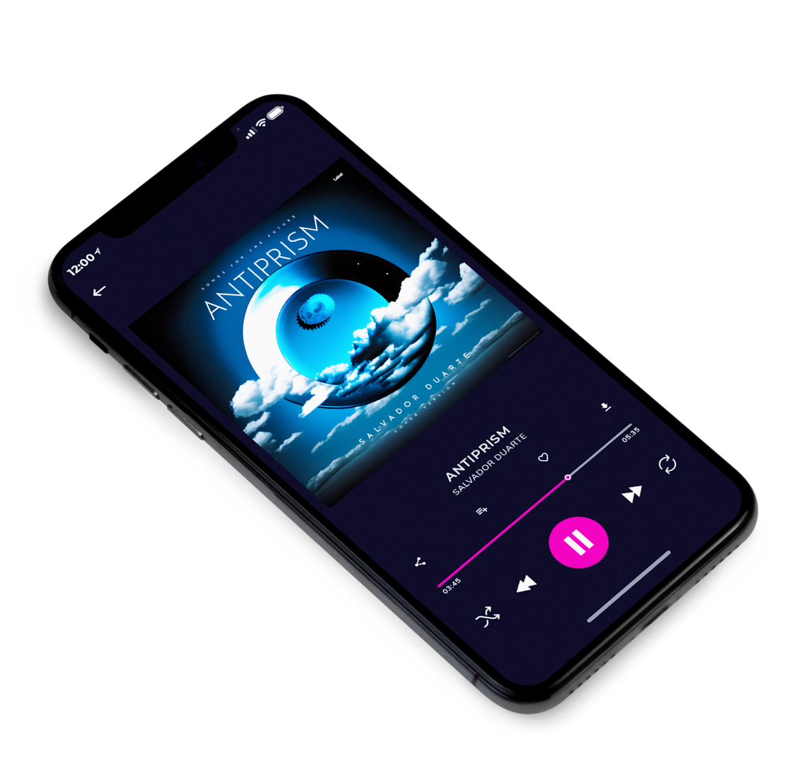 3D view of Premade Electronica & Ambient Album Cover - Firefly #22149 | AlbumArtZone*