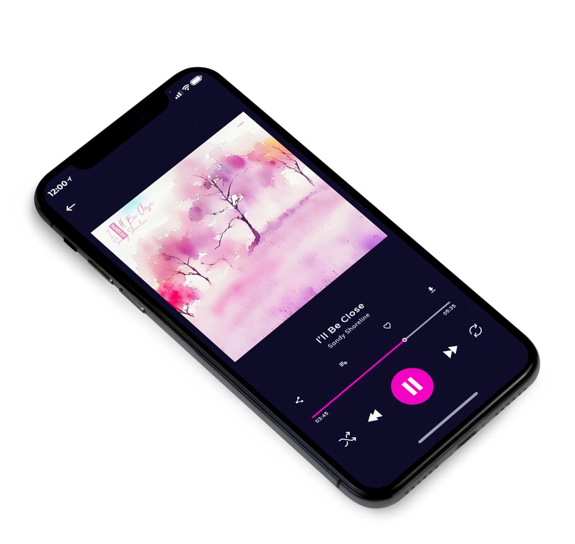3D view of Premade Pop Album Cover - Cavern Pink #22197 | AlbumArtZone*