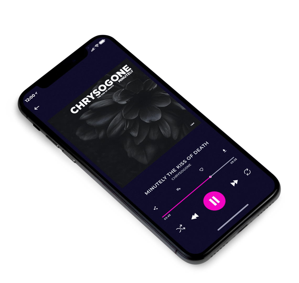 3D view of Premade Electronica & Ambient Album Cover - Cod Gray #22251 | AlbumArtZone*