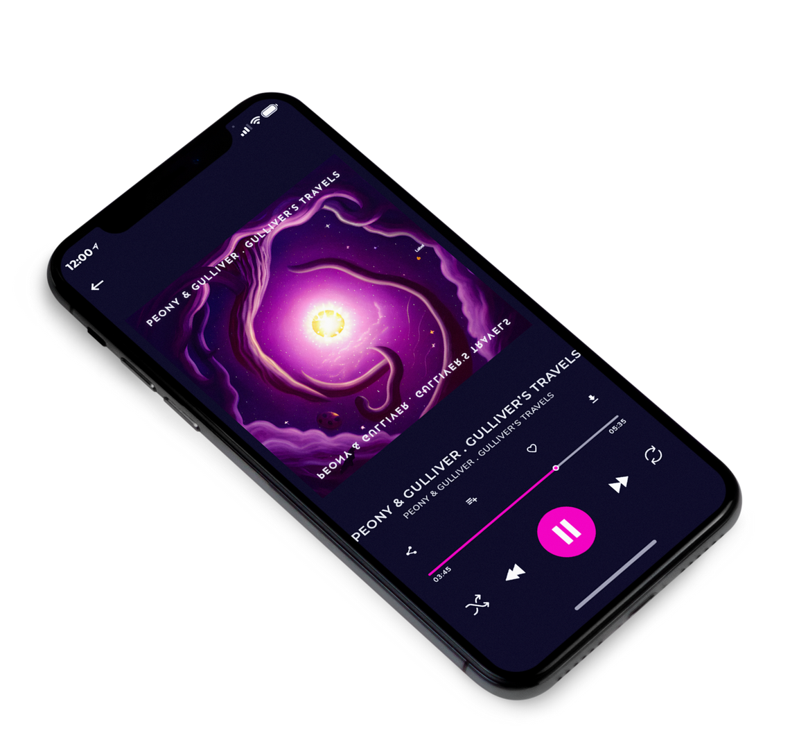 3D view of Premade Dance & House Album Cover - Violet #22425 | AlbumArtZone*
