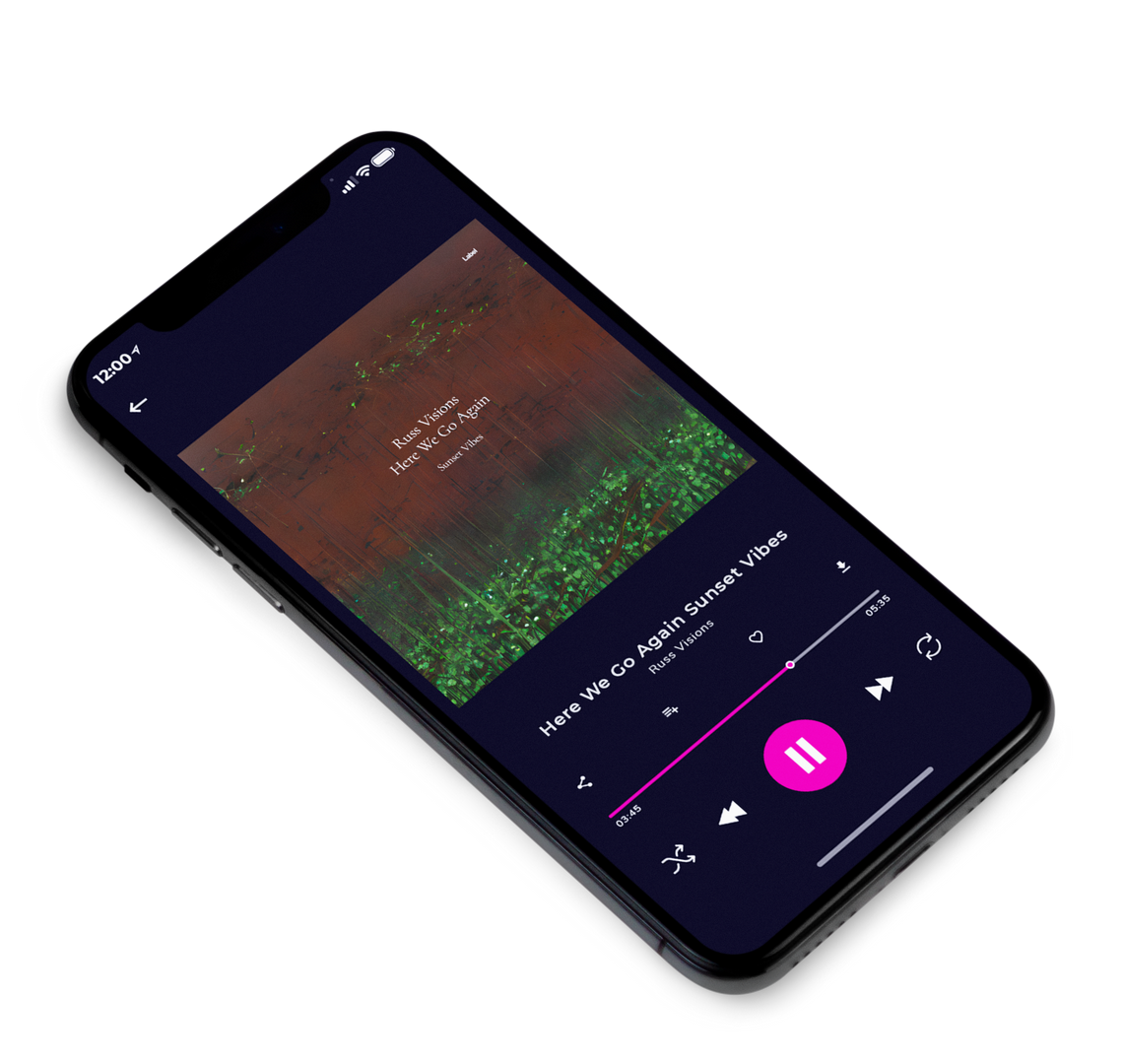 3D view of Premade Indie & Folk Music Album Cover - Mondo #22479 | AlbumArtZone*