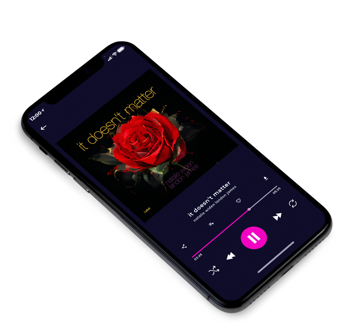 3D view of Premade Pop Album Cover - Tabasco #22680 | AlbumArtZone*