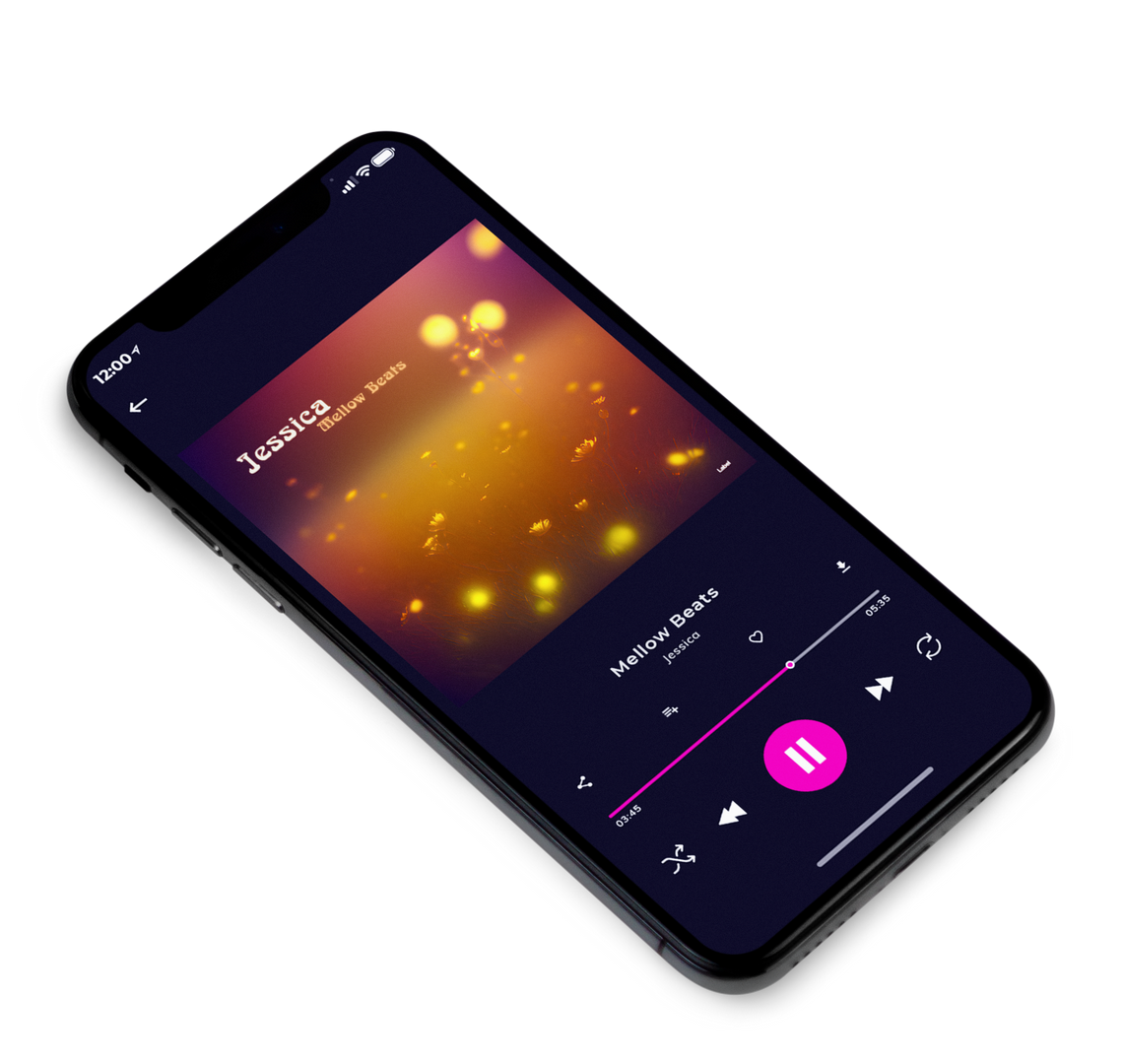 3D view of Premade Electronica & Ambient Album Cover - Nutmeg #22803 | AlbumArtZone*