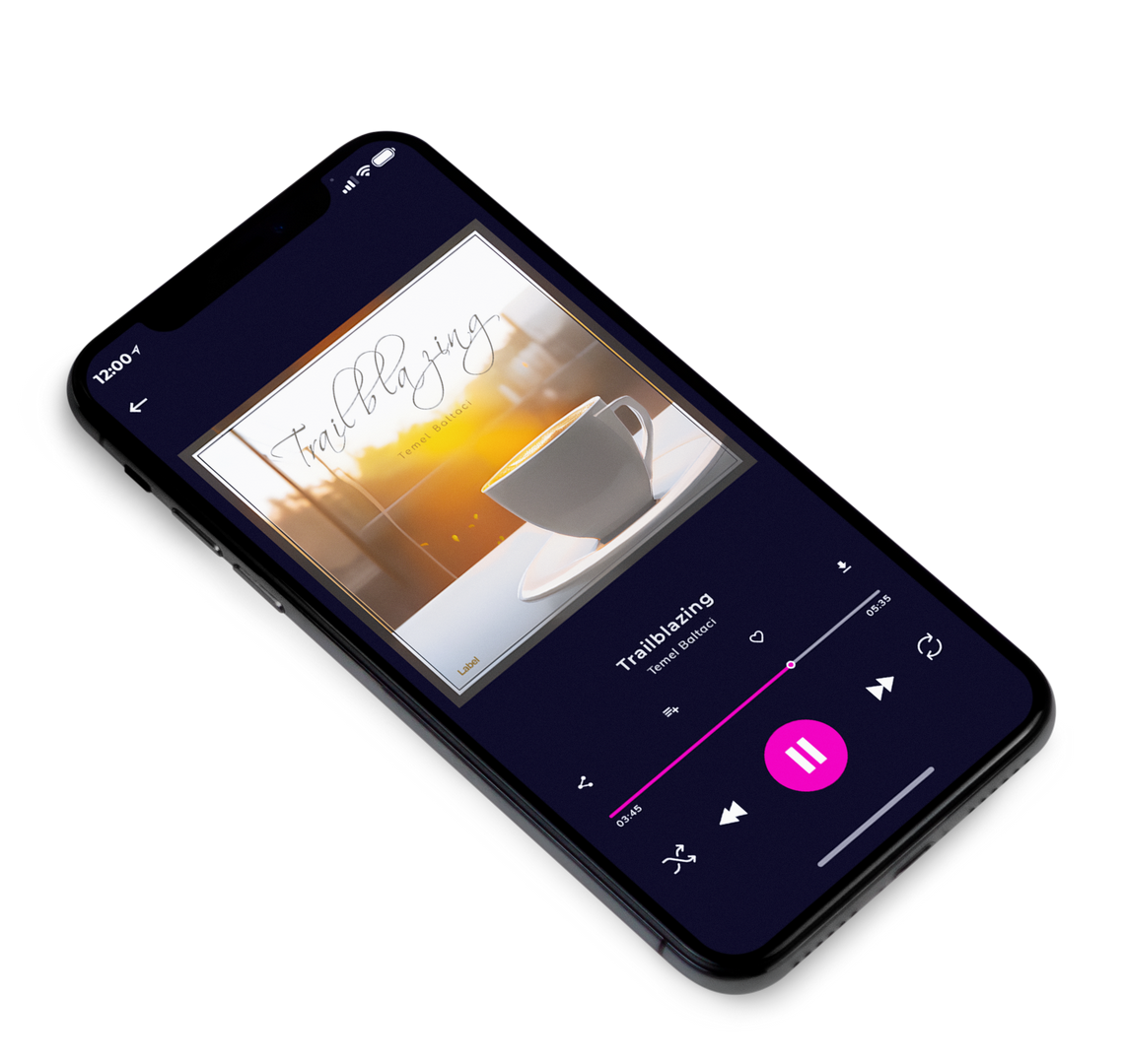 3D view of Premade Podcast Album Cover - Shadow #22837 | AlbumArtZone*