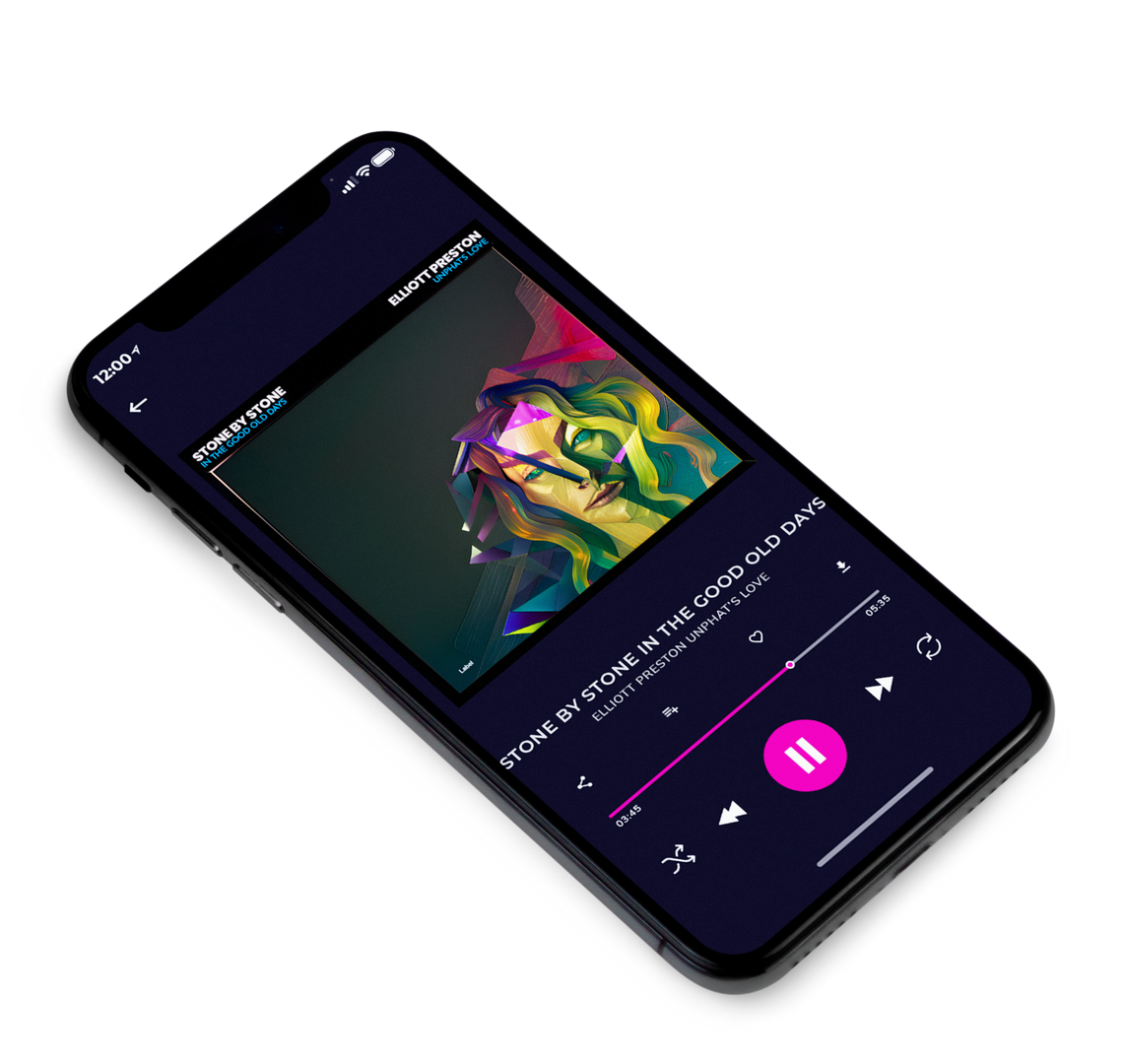 3D view of Premade Dance & House Album Cover - Outer Space #22898 | AlbumArtZone*
