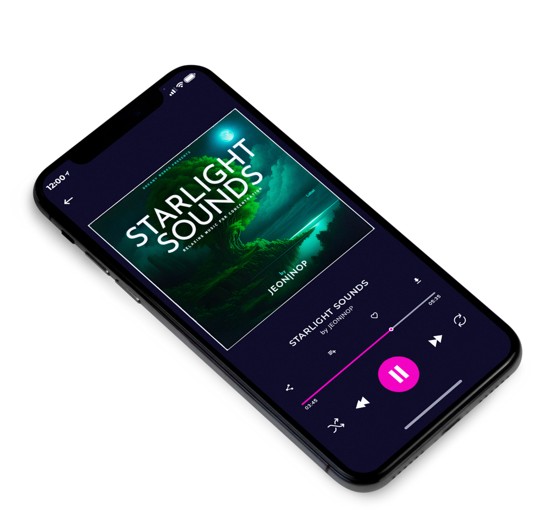 3D view of Premade Podcast Album Cover - Bottle Green #23483 | AlbumArtZone*