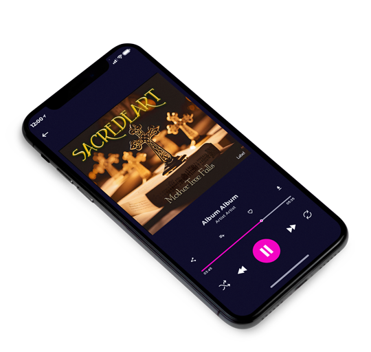 3D view of Premade Podcast Album Cover - Di Serria #23781 | AlbumArtZone*