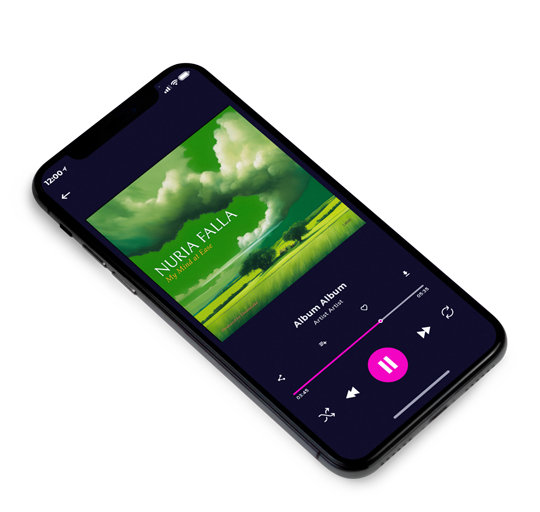 3D view of Premade Indie & Folk Music Album Cover - Chalet Green #23846 | AlbumArtZone*
