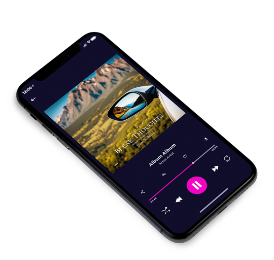3D view of Premade Pop Album Cover - Hemlock #24018 | AlbumArtZone*