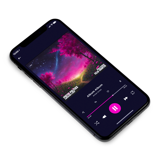 3D view of Premade Electronica & Ambient Album Cover - Livid Brown #24061 | AlbumArtZone*
